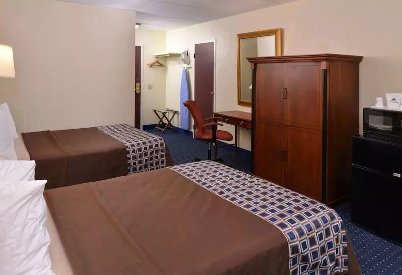 ２ダブルベッドのスタンダードルーム, Americas Best Value Inn Geneva