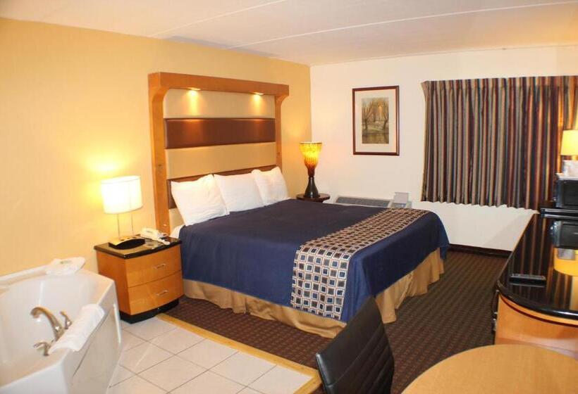 带大床的标准间, Americas Best Value Inn Geneva
