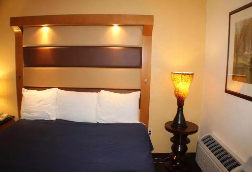 キングサイズベッドのスタンダードルーム, Americas Best Value Inn Geneva