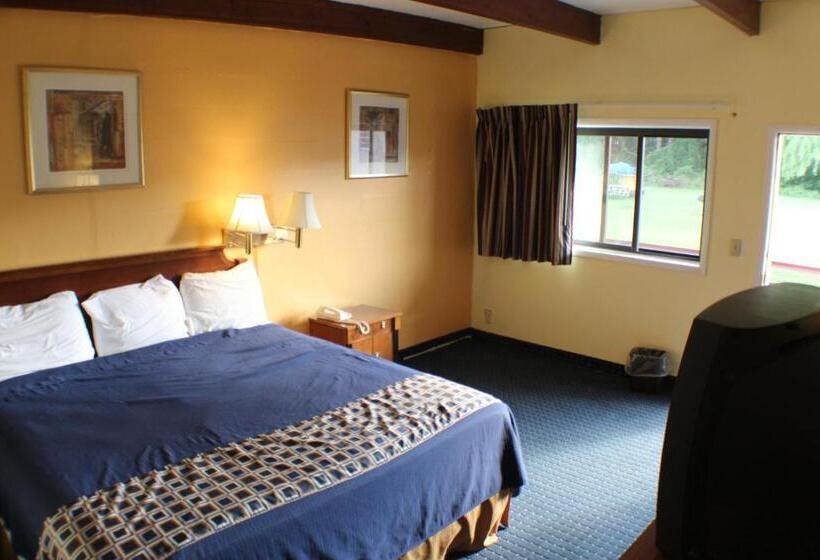 带大床的标准间, Americas Best Value Inn Geneva