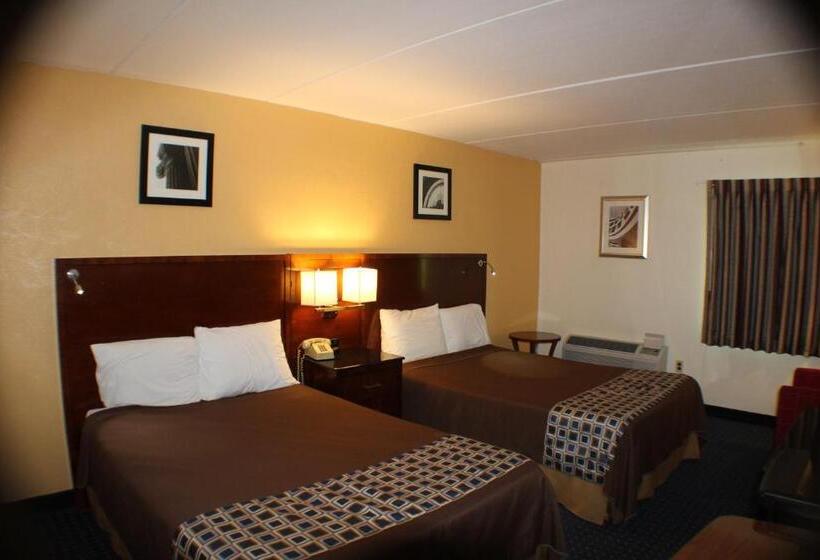 스탠다드 룸 더블 침대 2개, Americas Best Value Inn Geneva