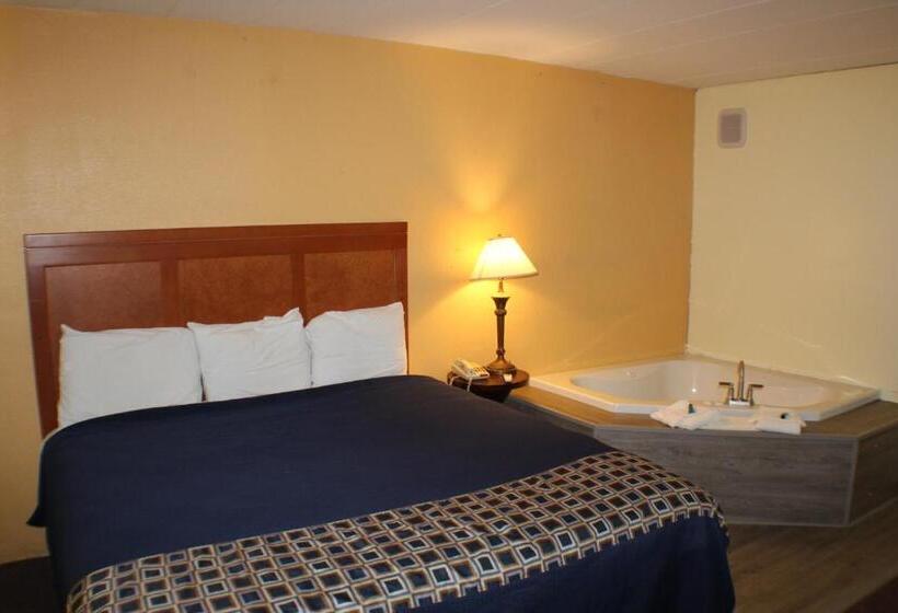 스탠다드 룸 킹사이즈 침대, Americas Best Value Inn Geneva