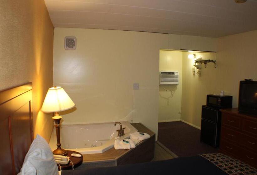 스탠다드 룸 킹사이즈 침대, Americas Best Value Inn Geneva