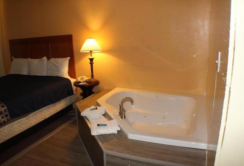 스탠다드 룸 킹사이즈 침대, Americas Best Value Inn Geneva