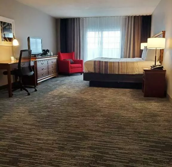キングサイズベッドのスイートルーム, Country Inn & Suites By Radisson, Fredericksburg South I 95 , Va