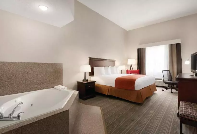 キングサイズベッドのスイートルーム, Country Inn & Suites By Radisson, St. Petersburg  Clearwater, Fl