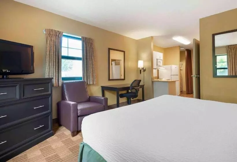 キングサイドベッドのスタンダードワンルーム, Extended Stay America Suites  Secaucus  Meadowlands