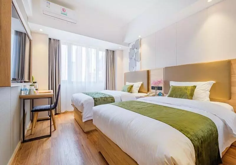 اتاق استاندارد, Greentree Inn Shanghai Jingan Railway Station Xinzha Road Business