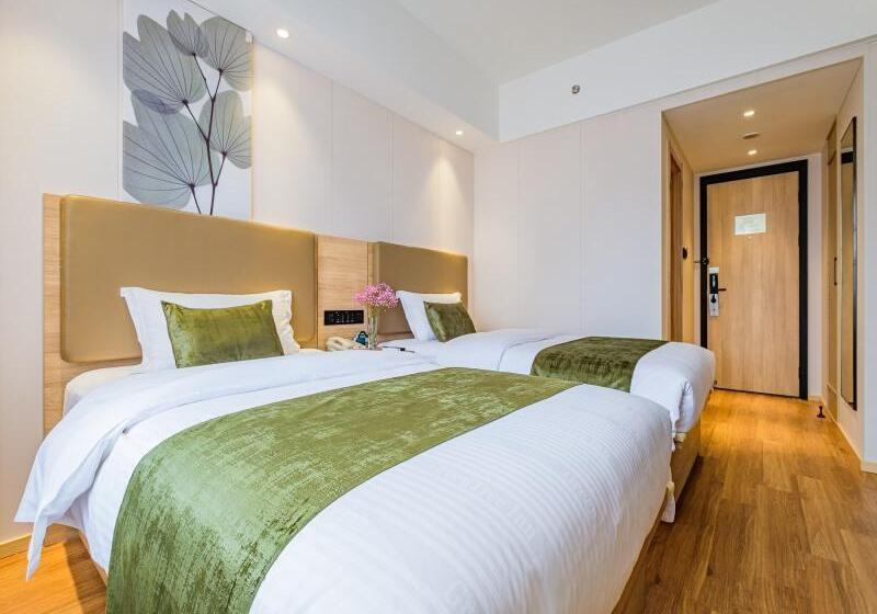 اتاق استاندارد, Greentree Inn Shanghai Jingan Railway Station Xinzha Road Business