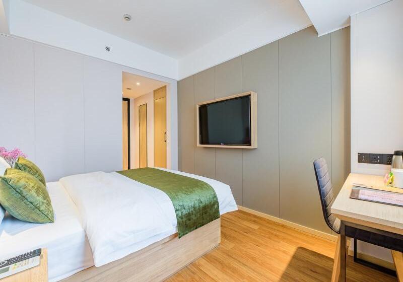 스탠다드 룸, Greentree Inn Shanghai Jingan Railway Station Xinzha Road Business