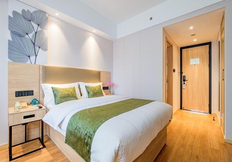 اتاق استاندارد, Greentree Inn Shanghai Jingan Railway Station Xinzha Road Business
