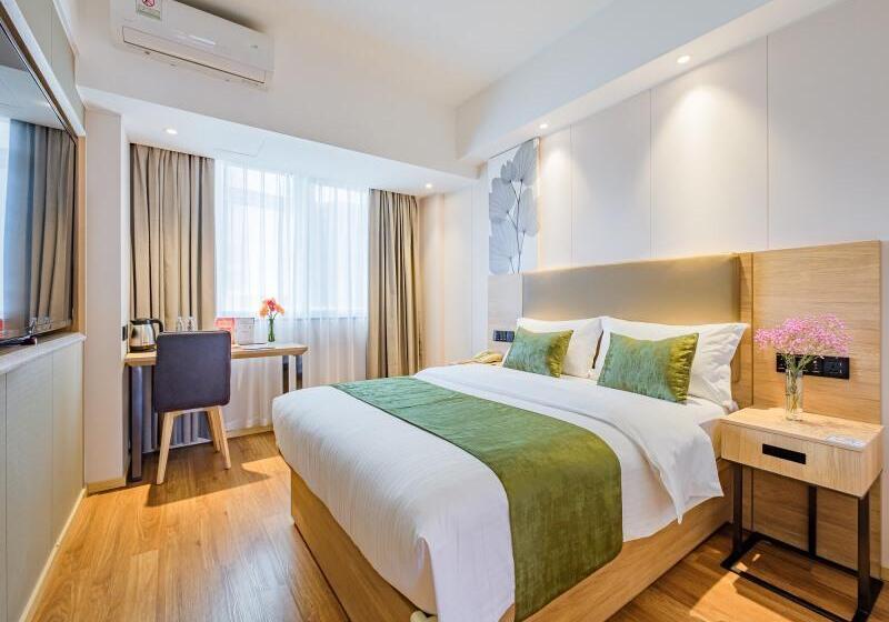 스탠다드 룸, Greentree Inn Shanghai Jingan Railway Station Xinzha Road Business