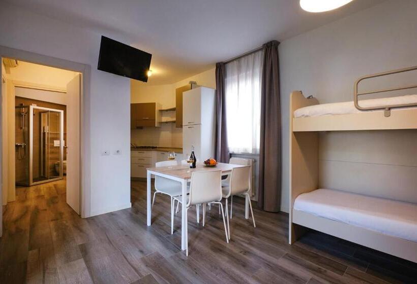 单卧家庭公寓, Villaggio Turistico Lugana Marina