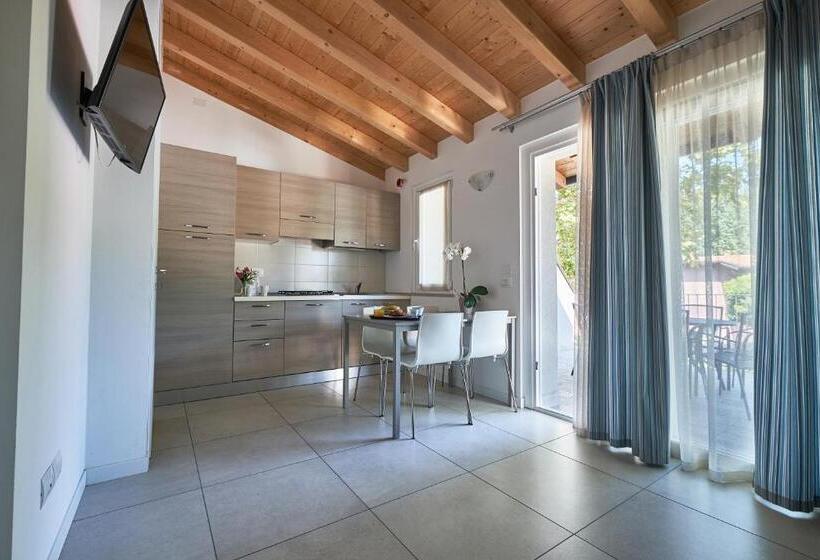 单卧家庭公寓, Villaggio Turistico Lugana Marina