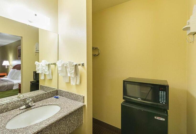 חדר דחוקס עם מיטת קינג, Motel 6livingston, Tx