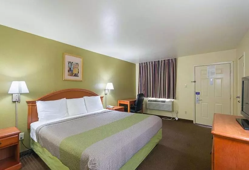 キングサイズベッドのデラックスルーム, Motel 6livingston, Tx