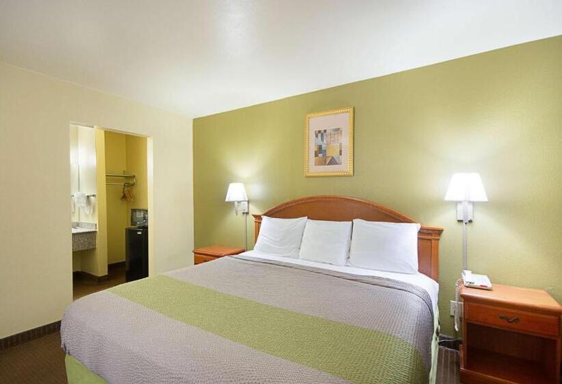 חדר דחוקס עם מיטת קינג, Motel 6livingston, Tx