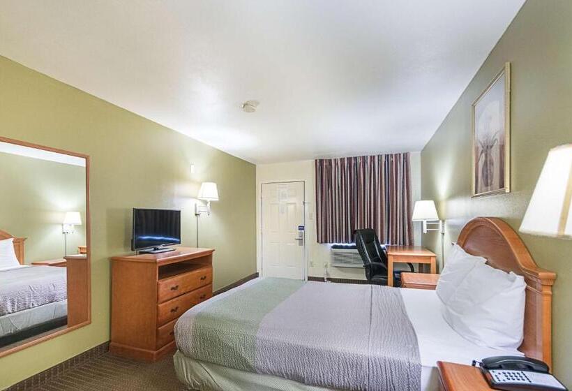 חדר דחוקס עם מיטת קינג, Motel 6livingston, Tx