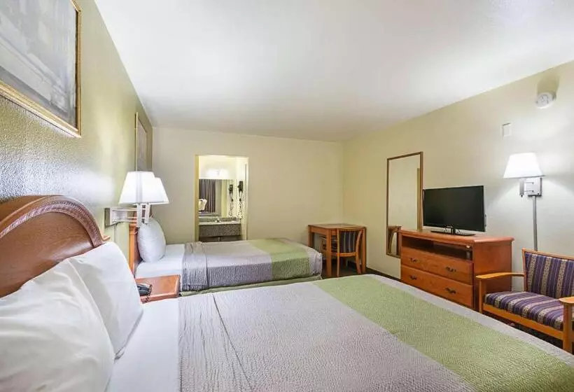 デラックスの４人部屋, Motel 6livingston, Tx