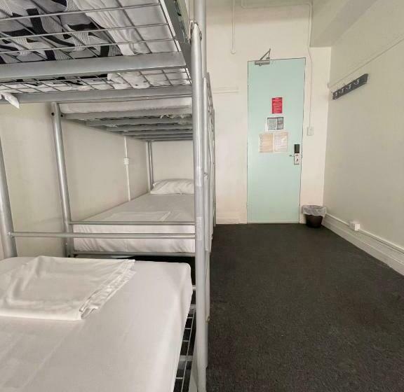 Bed in Shared Room with Shared Bathroom, The Downing Hostel
