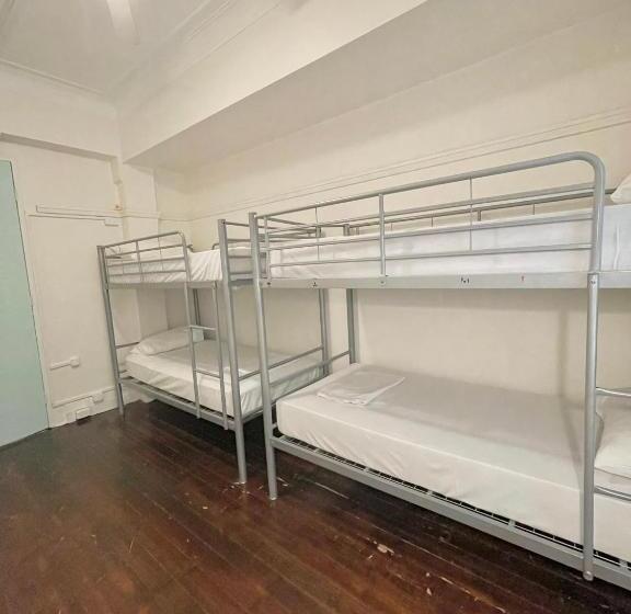 Bed in Shared Room with Shared Bathroom, The Downing Hostel