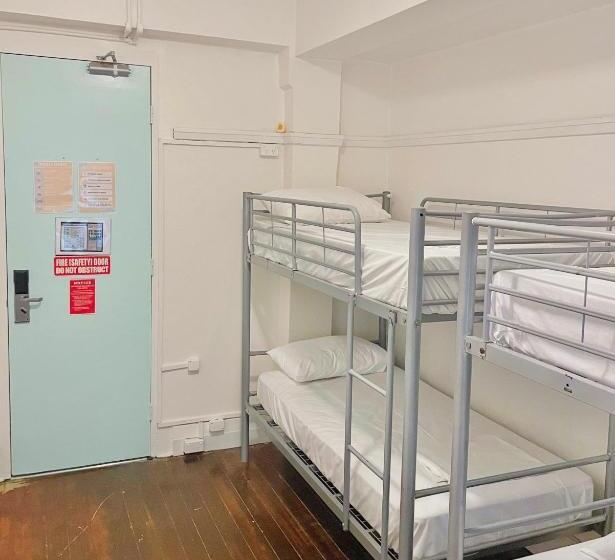 Bed in Shared Room with Shared Bathroom, The Downing Hostel