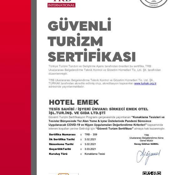 エコノミールーム, Sirkeci Emek