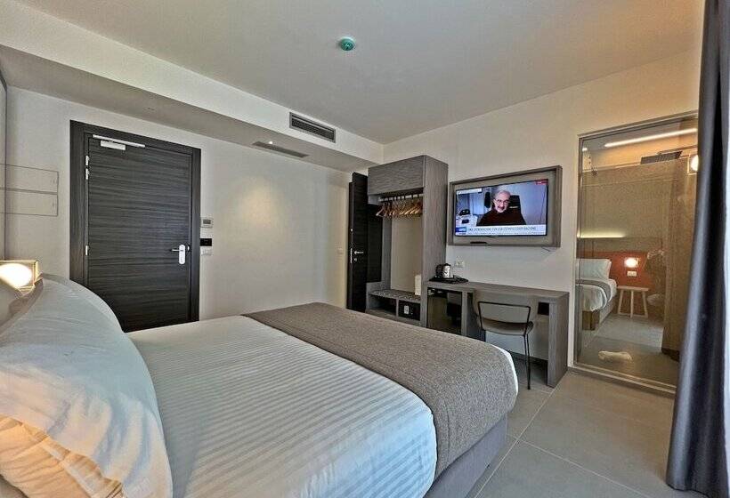 可观海景的舒适型房间, Resort La Battigia Beach & Spa