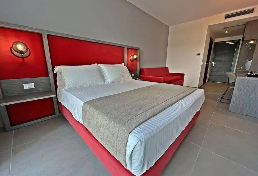デラックスの４人部屋, Resort La Battigia Beach & Spa