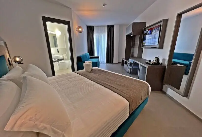 デラックスの４人部屋, Resort La Battigia Beach & Spa