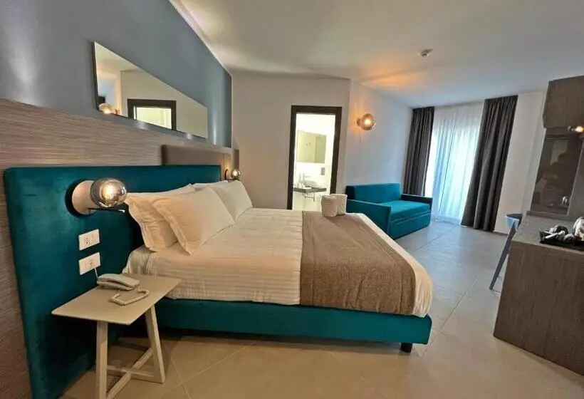 オーシャンビューデラックスルーム, Resort La Battigia Beach & Spa