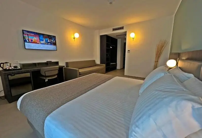 オーシャンビューデラックスルーム, Resort La Battigia Beach & Spa