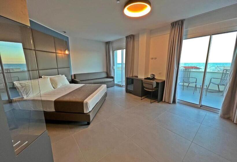 小型套房带海景, Resort La Battigia Beach & Spa