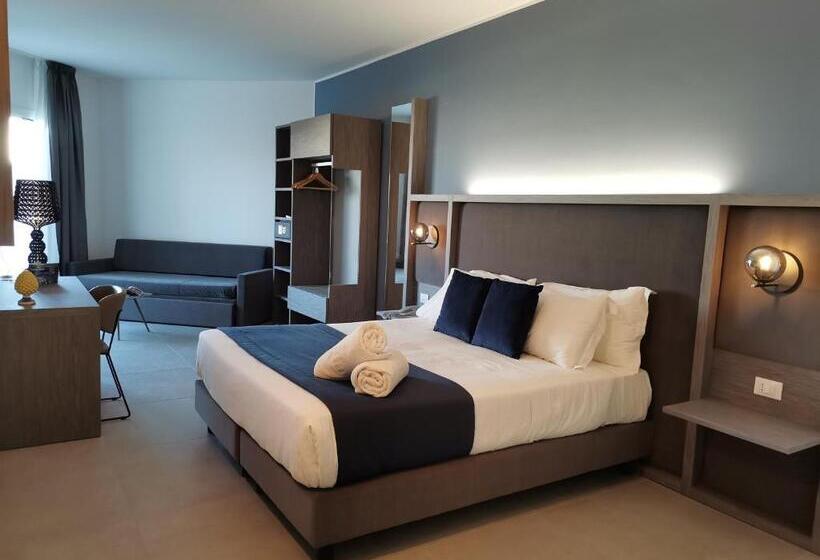 标准房带园景, Resort La Battigia Beach & Spa