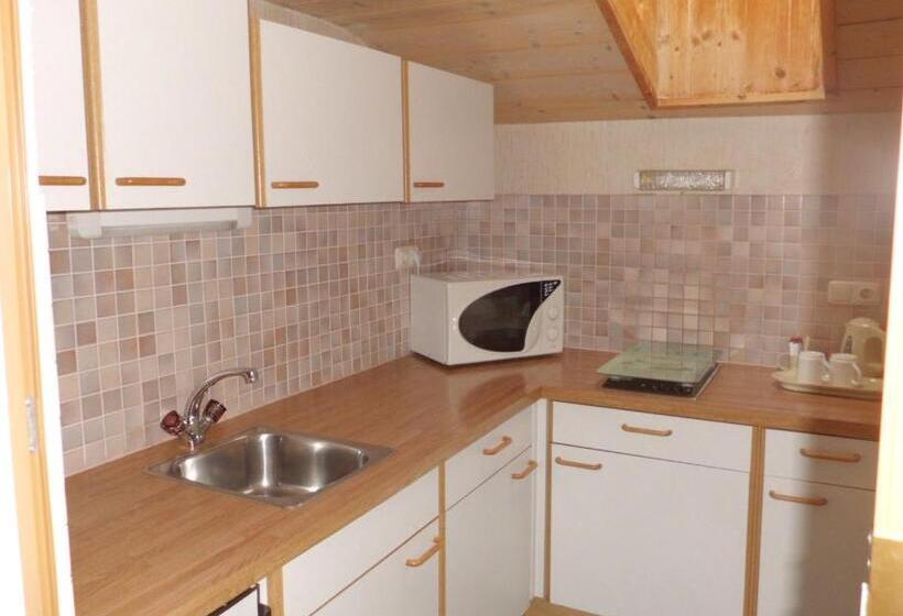 발코니가 있는 2 베드룸 아파트, Alpina Appartements