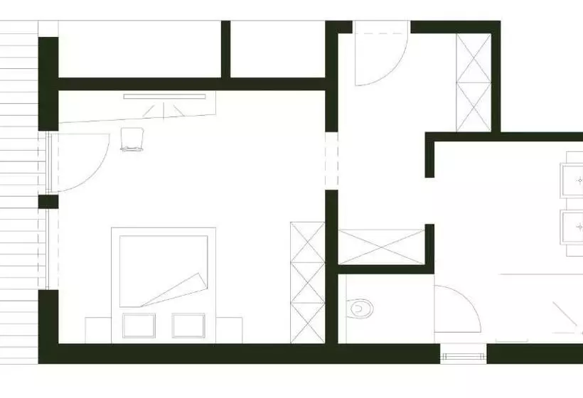 デラックスルーム, Seehotel St Hubertus