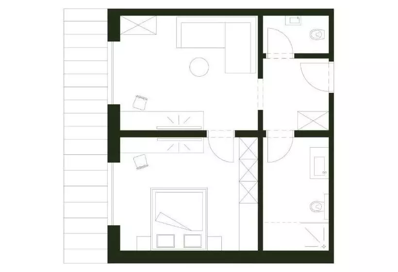 Suite with lake view, Seehotel St Hubertus