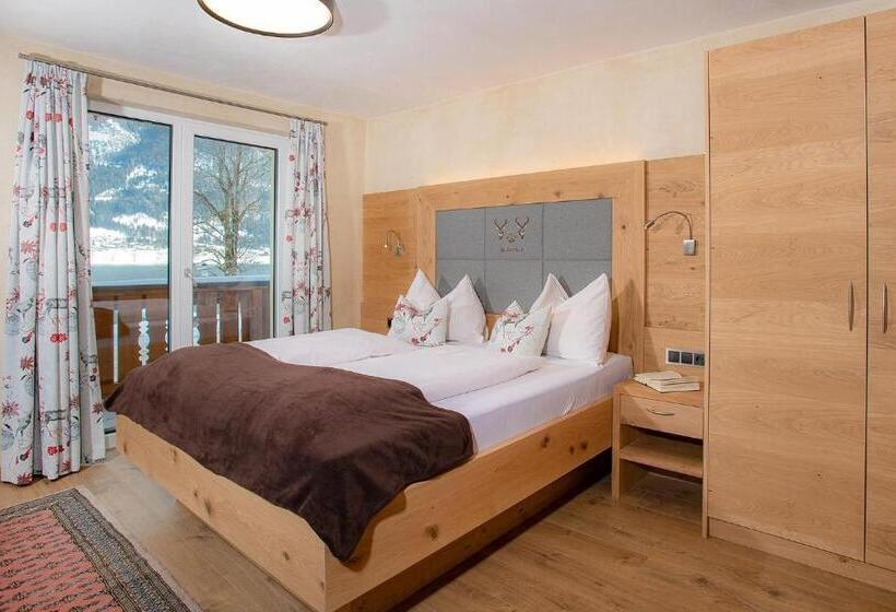 חדר דלוקס נוף לאגם, Seehotel St Hubertus