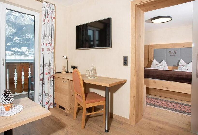 חדר דלוקס נוף לאגם, Seehotel St Hubertus