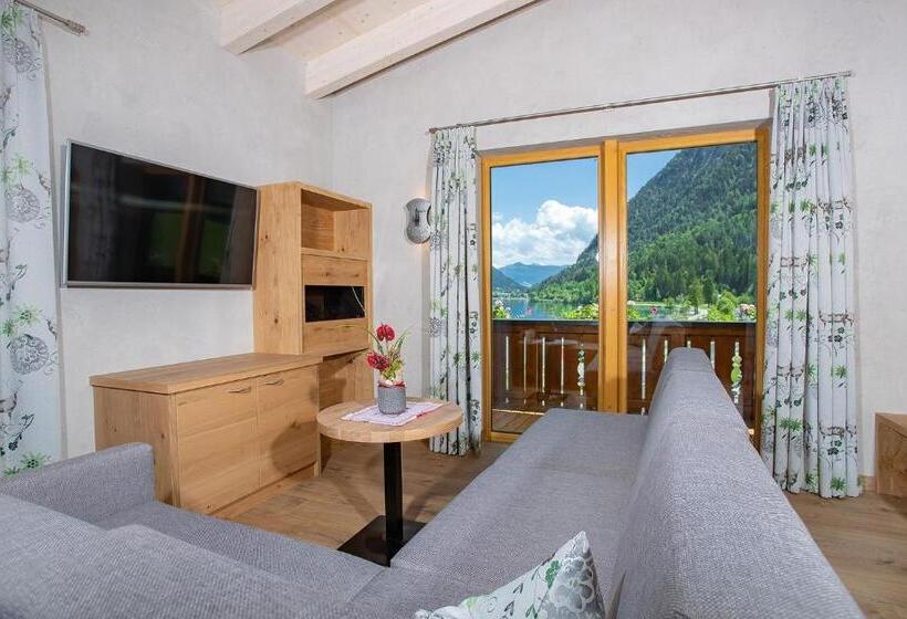 סוויטת ג'וניור עם מרפסת, Seehotel St Hubertus