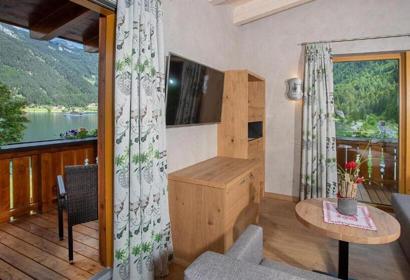 סוויטת ג'וניור עם מרפסת, Seehotel St Hubertus