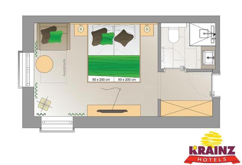 ファミリールーム, Vitalhotel Krainz