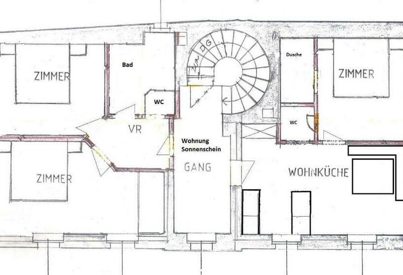 Апартаменты 3 Спальни, Ferienwohnungen Veit