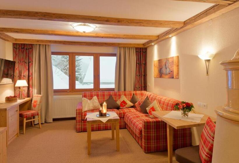 ２ベッドスイートルーム, Gletscherblick