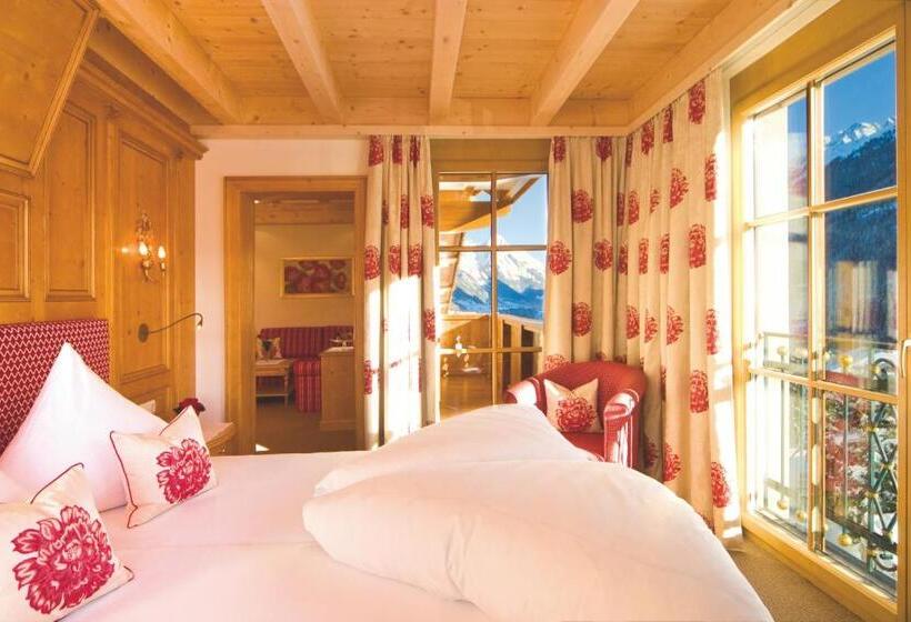 ２ベッドスイートルーム, Gletscherblick