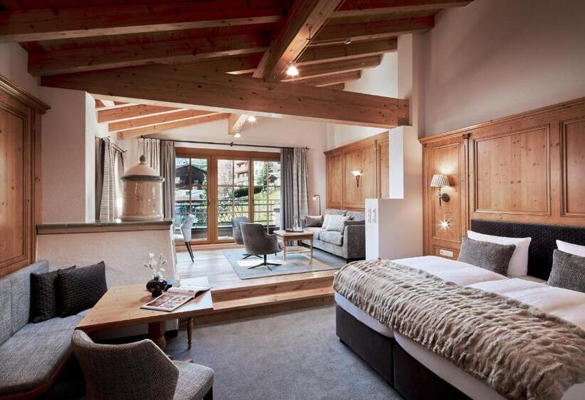 ２ベッドスイートルーム, Gletscherblick