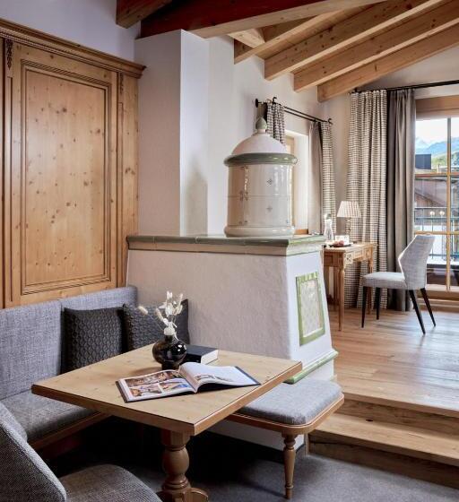 ２ベッドスイートルーム, Gletscherblick