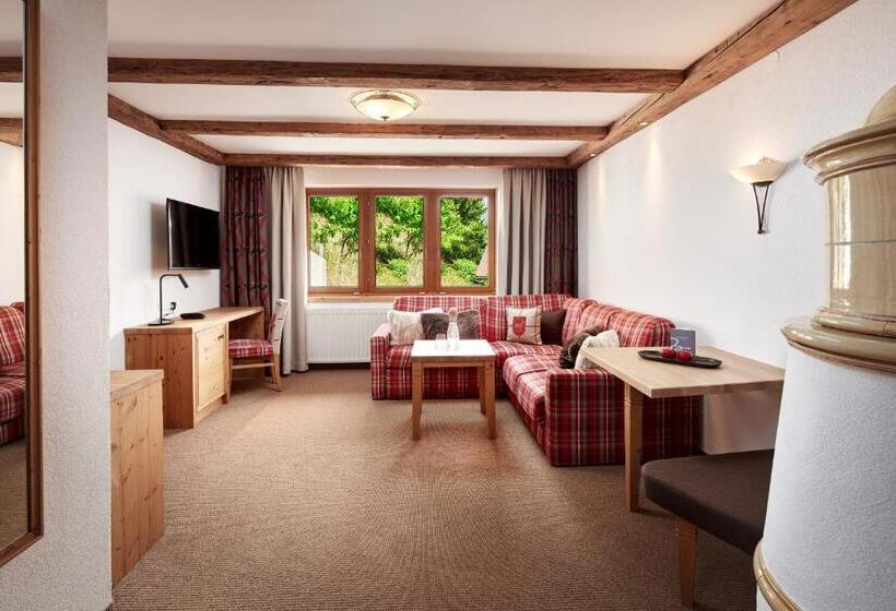 ２ベッドスイートルーム, Gletscherblick