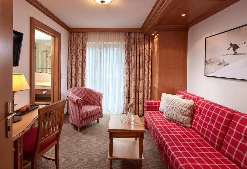 バルコニー付きスタンダードルーム, Gletscherblick