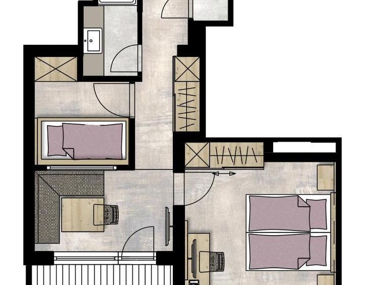 高级家庭房间, Stockerwirt